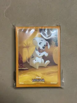 Disney Lorcana 101 Dalmations Puppy Tail Wagger Card Sleeves League Play Promo's - Image 1