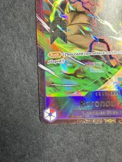 2023 ONE PIECE PROMO TREASURE CUP CHAMPIONSHIP TOP 8 OP01-025 RORONOA ZORO CARD - Image 2