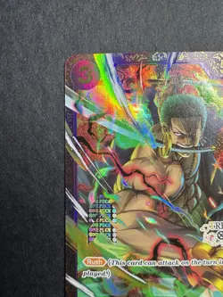 2023 ONE PIECE PROMO TREASURE CUP CHAMPIONSHIP TOP 8 OP01-025 RORONOA ZORO CARD - Image 5