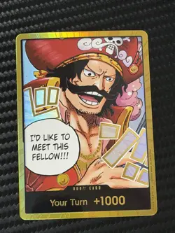 Gol.D.Roger (Don!! Card) Carrying on His Will Holo One Piece Card Game - Image 1