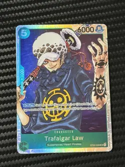 TRAFALGAR LAW - One Piece ST02-009 - SR Super Rare - Revision Pack Cards - Image 1