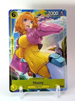 One Piece Stussy (Full Art) ST29-006 Starter Deck 29: Egghead Foil Card - Image 1