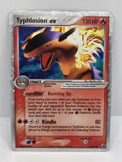 Pokemon Typhlosion EX Holo Card 110/115 Unseen Forces 2005 HP - Image 1