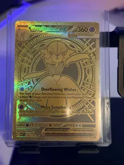 Mega Gardevoir EX 187/132 Gold Secret Rare Near Mint Condition Pokemon TCG Card - Image 2