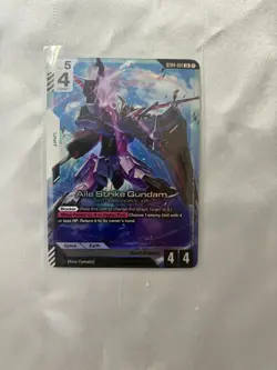 Gundam Card Game Aile Strike Gundam ST04-001 LR - Image 1