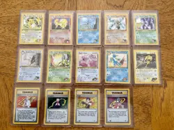 Pokemon TCG Gym Challenge 189 1st Edition Card Lot *All NM* - Image 1
