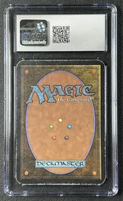 PLAINS (NO TREES) CGC 4 1993 MAGIC: THE GATHERING MTG ALPHA LIMITED EDITION 028 - Image 2