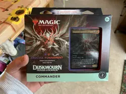 MTG Endless Punishment - Duskmourn - Sealed Commander Deck - Magic The Gathering - Image 1