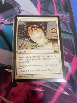 MTG - SILENCE - RARE - M11 - LP - Image 1