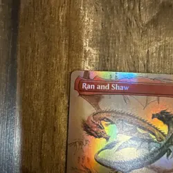 Ran and Shaw (Borderless) Avatar: The Last Airbender Foil - Image 5