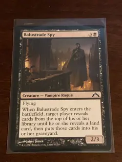 Magic the Gathering Gatecrash Balustrade Spy - Image 1