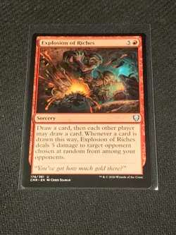 Magic the Gathering Commander Legends Explosion of Riches - Image 1