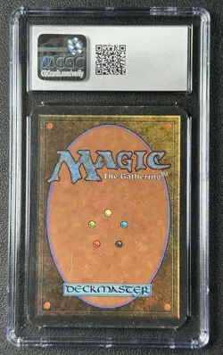 SWAMP (BLUE TINT) CGC 6.5 1993 MAGIC: THE GATHERING MTG ALPHA LIMITED EDITION 00 - Image 2
