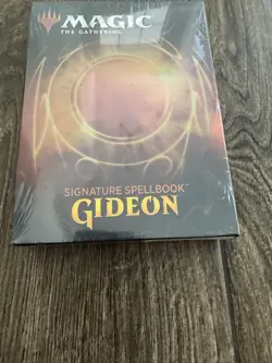 Magic the Gathering MTG Sealed GIDEON Signature Spellbook Box - Image 1
