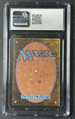 MOUNTAIN (BLUE SKY) CGC 6 1993 MAGIC: THE GATHERING MTG ALPHA LIMITED EDITION 25 - Image 2