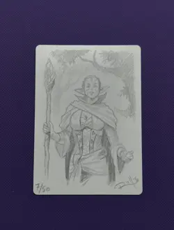 FOIL Nissa Who Shakes the World PWCS Promo JAPANESE MTG Magic Japan - Image 2