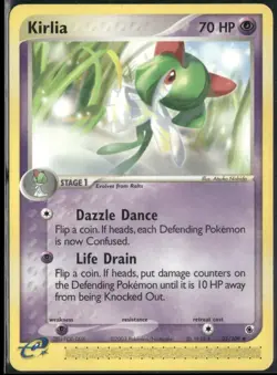 Kirlia 35/109 EX Ruby & Sapphire Pokemon English Card (MP) - Image 1