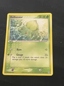 Bulbasaur 55/112 Pokemon FireRed & LeafGreen Common 2004 LP - Image 1