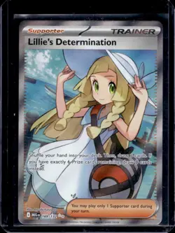 2025 Pokemon Mega Evolution Lillie's Determination Ultra Rare #169/132 - Image 1