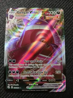 Pokemon Gengar Lot Fusion Strike Vmax Dark Phantasma Full Art & Temporal Forces - Image 4