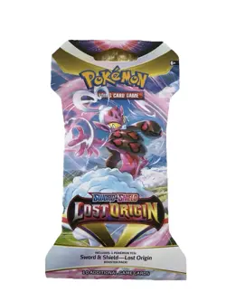 Pokemon TCG Sword & Shield Lost Origin Sleeved Booster Pack Enamorous Cover Art - Image 1