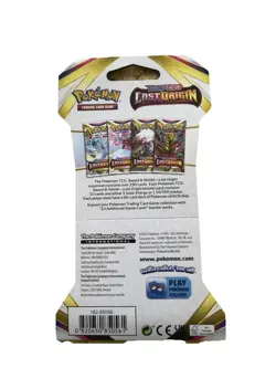 Pokemon TCG Sword & Shield Lost Origin Sleeved Booster Pack Enamorous Cover Art - Image 2