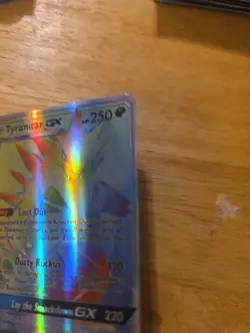 Tyranitar GX (Secret) 223/214 Sm-Lost Thunder Holo Pokemon #5 - Image 3
