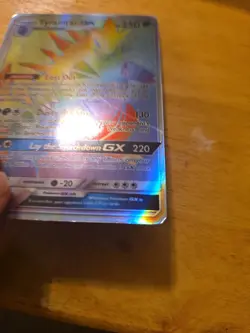 Tyranitar GX (Secret) 223/214 Sm-Lost Thunder Holo Pokemon #5 - Image 4