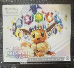 Pokemon S&V Prismatic Evolutions Elite Trainer Box FACTORY SEALED ETB - Image 1