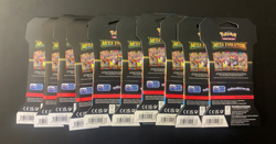 Pokemon TCG Mega Evolution Factory Sealed Booster Pack Lot of 10 Lot #47 - Image 2