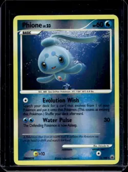 2008 Pokemon Diamond & Pearl Majestic Dawn Phione Reverse Holo #12/100 - Image 1