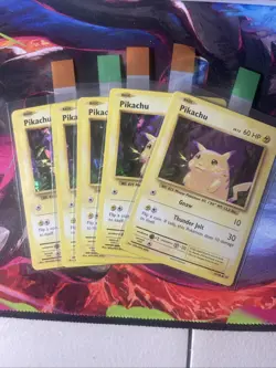 Pokemon PIKACHU 35/108 - EVOLUTIONS SET CRACKED ICE HOLO POKEMON - (NM) - Image 3