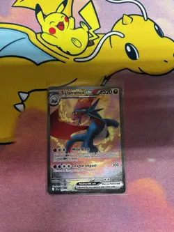 2025 Pokemon Journey Together #187/159 Salamence ex - Image 1