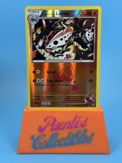 Pokemon TCG Team Magma's Lairon 13/34 Reverse Holo Double Crisis NM - Image 1