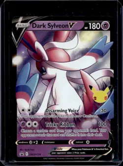 2019-2023 Pokemon SWSH Black Star Promos Dark Sylveon V #SWSH134 - Image 1