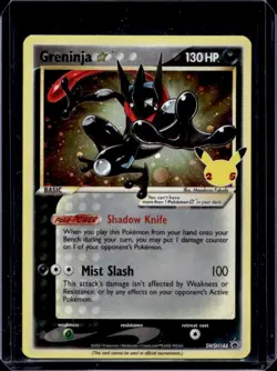 2019-2023 Pokemon SWSH Black Star Promos Greninja #SWSH144 - Image 1