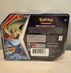 Pokemon Tyranitar V Strikers Tin Factory sealed 5 packs 820650809552 - Image 2