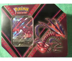 Pokemon TCG Pokemon V Powers Tin Fall 2020 Eternatus NEW TIN BOX - Image 1