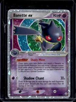2006 Pokemon EX Legend Makers Banette ex Holo Rare #85/92 - Image 1