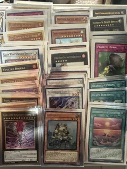 Yugioh TCG 500+ Card Collection Lot w/ 50 Holo Rares Super Ultra Secret Gold NM - Image 2