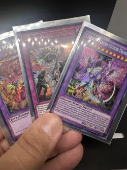 Yugioh TCG 500+ Card Collection Lot w/ 50 Holo Rares Super Ultra Secret Gold NM - Image 3