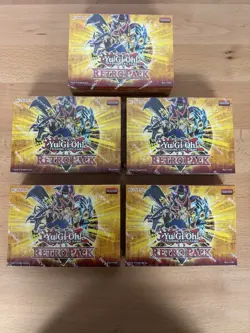 5x Yugioh RETRO PACK Mini Booster Box FACTORY SEALED - English Edition - Image 1