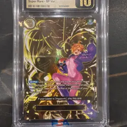 One Piece OP07-111 Lilith OP13 Special SP Parallel ENG Alternate Alt Art cgc10 - Image 3