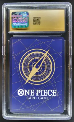 2025 ONE PIECE CCG CROCODILE PROMO OP07-040 CGC 10 PRISTINE D PT - Image 2