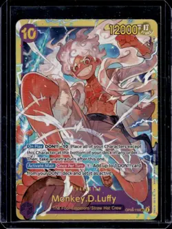 2023 One Piece Awakening of the New Era Monkey D Luffy Secret Rare #OP05-119 - Image 1