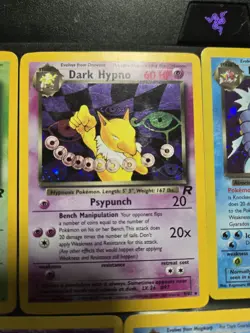 Vintage Team Rocket Pokemon 12 Card Lot - Holos, Promo, Rares. NM/LP w/video! - Image 4