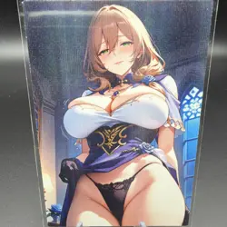 Lisa Genshin Impact Anime Waifu Card Doujin ACG Goddess - Image 1