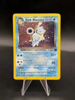 Dark Blastoise 3/82 Holo Rare Team Rocket Pokemon Card NM EG3 - Image 1