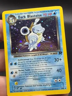 Dark Blastoise 3/82 Holo Rare Team Rocket Pokemon Card NM EG3 - Image 3