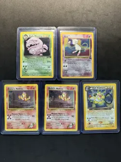 WOTC Vintage Pokemon Card Lot Holo/Rare Variants - Image 1